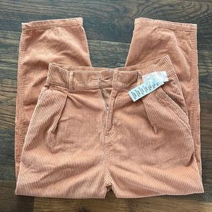 Peach corduroy Urban Outfitters pants
